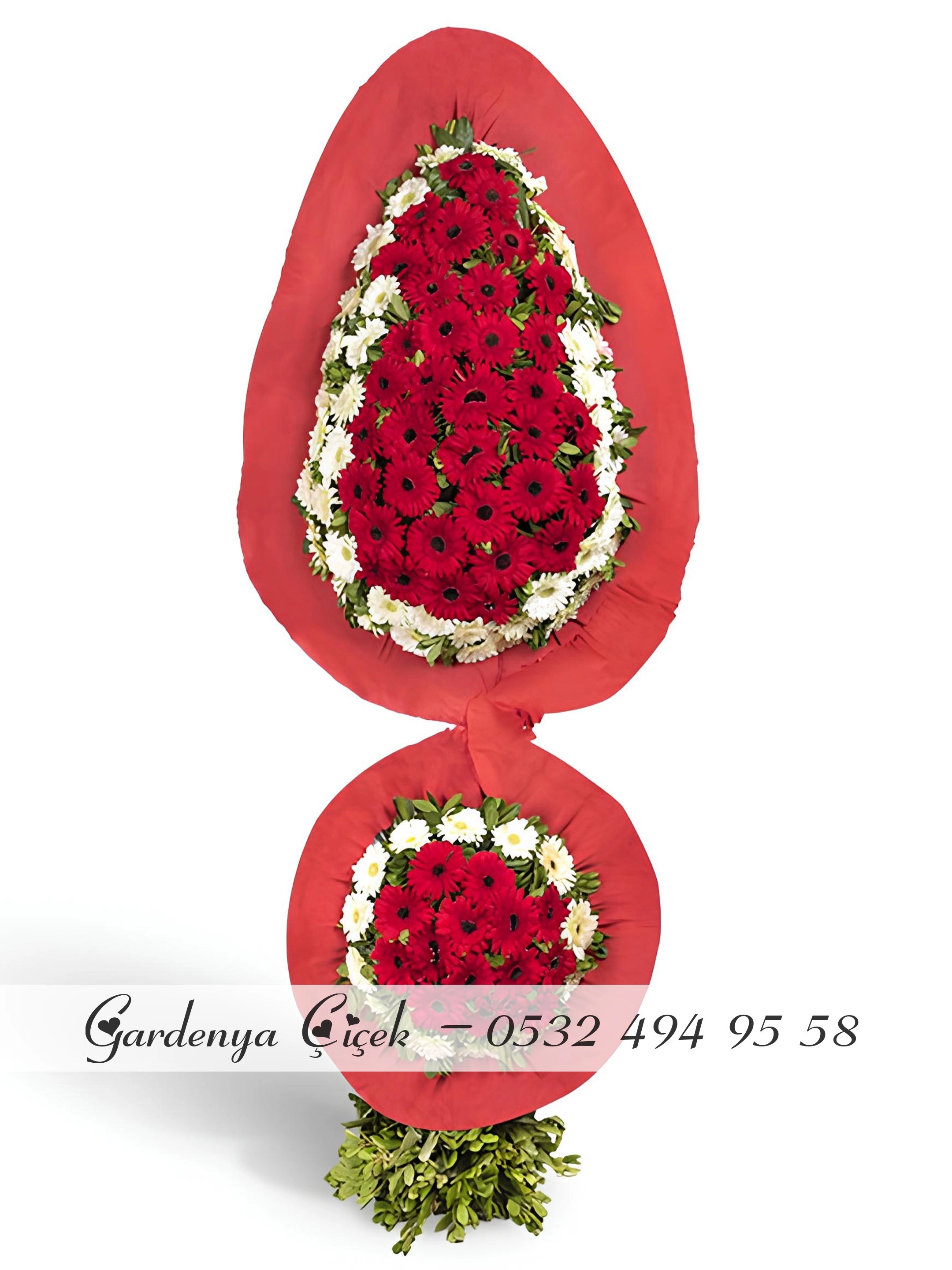 Kırmızı Uygun Fiyatlı Çelenk