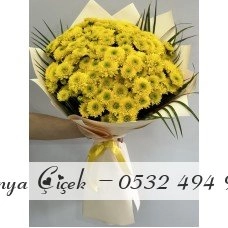 Sarı Kırzantem Buketi